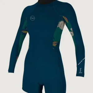 Bahia 2/1mm Back Zip Longsleeve Spring Wetsuit | Dark Blue